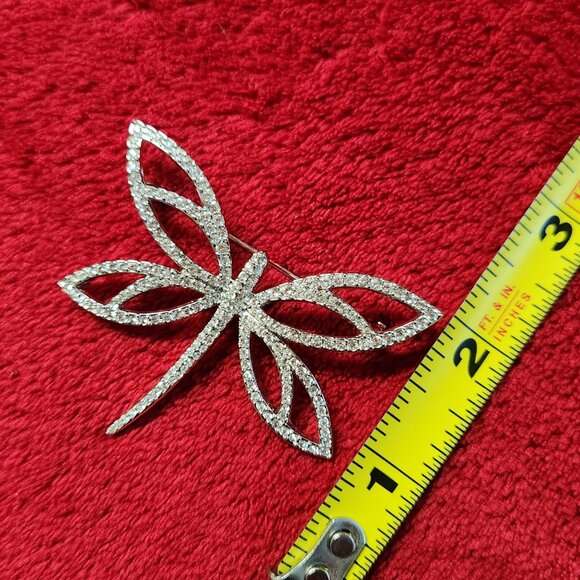 Swarovski Crystal DRAGONFLY Brooch Pin - Picture 9 of 15